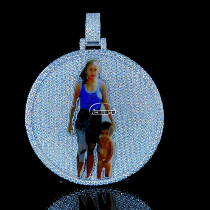 Custom Photo Round Pendants