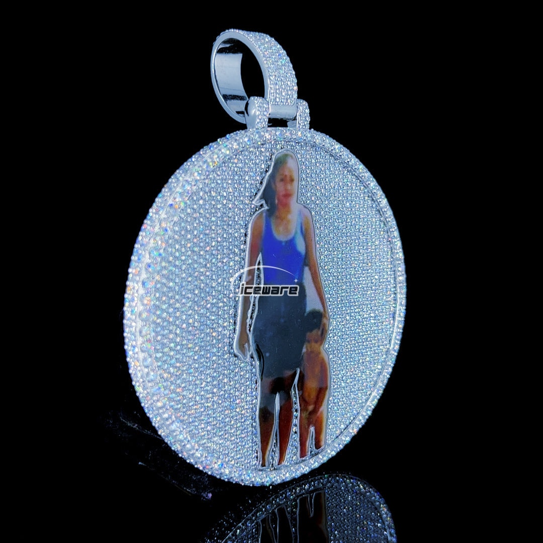 Custom Photo Round Pendants