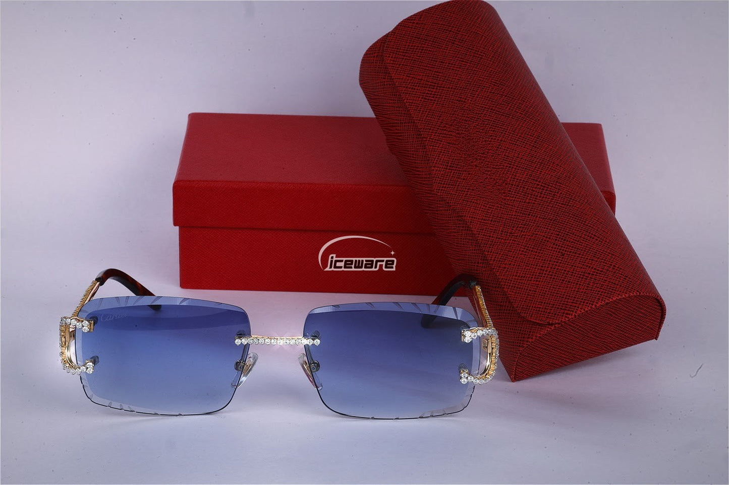 Full Iced Out Vvs Moissanite Elegant Sunglasses