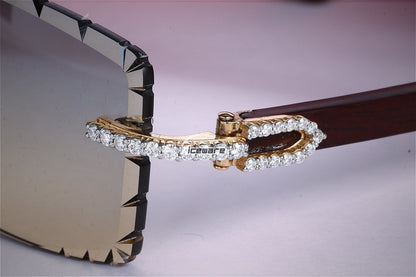 Trending Shades Vvs Diamond Bling Sunglasses