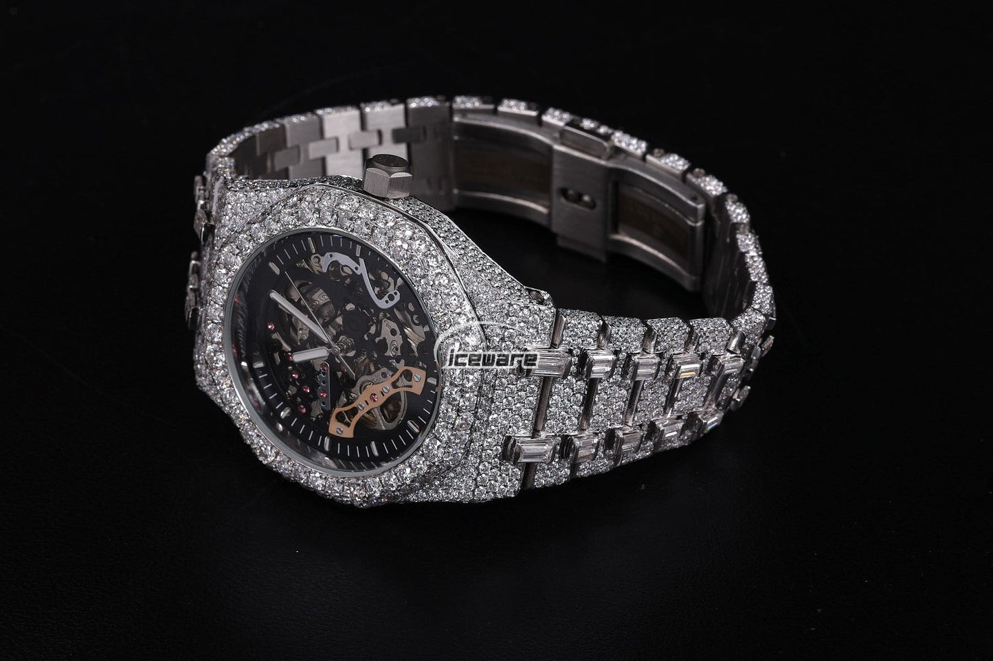 Automatic Movement Watch with Diamond Sparkle