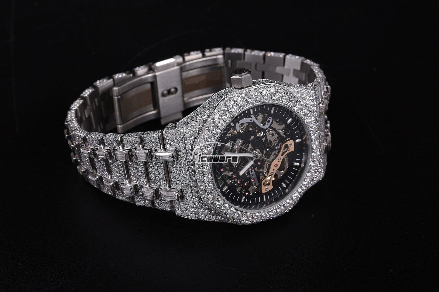 Automatic Movement Watch with Diamond Sparkle