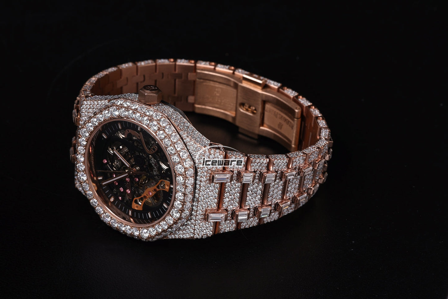 Automatic Movement Watch with Diamond Sparkle