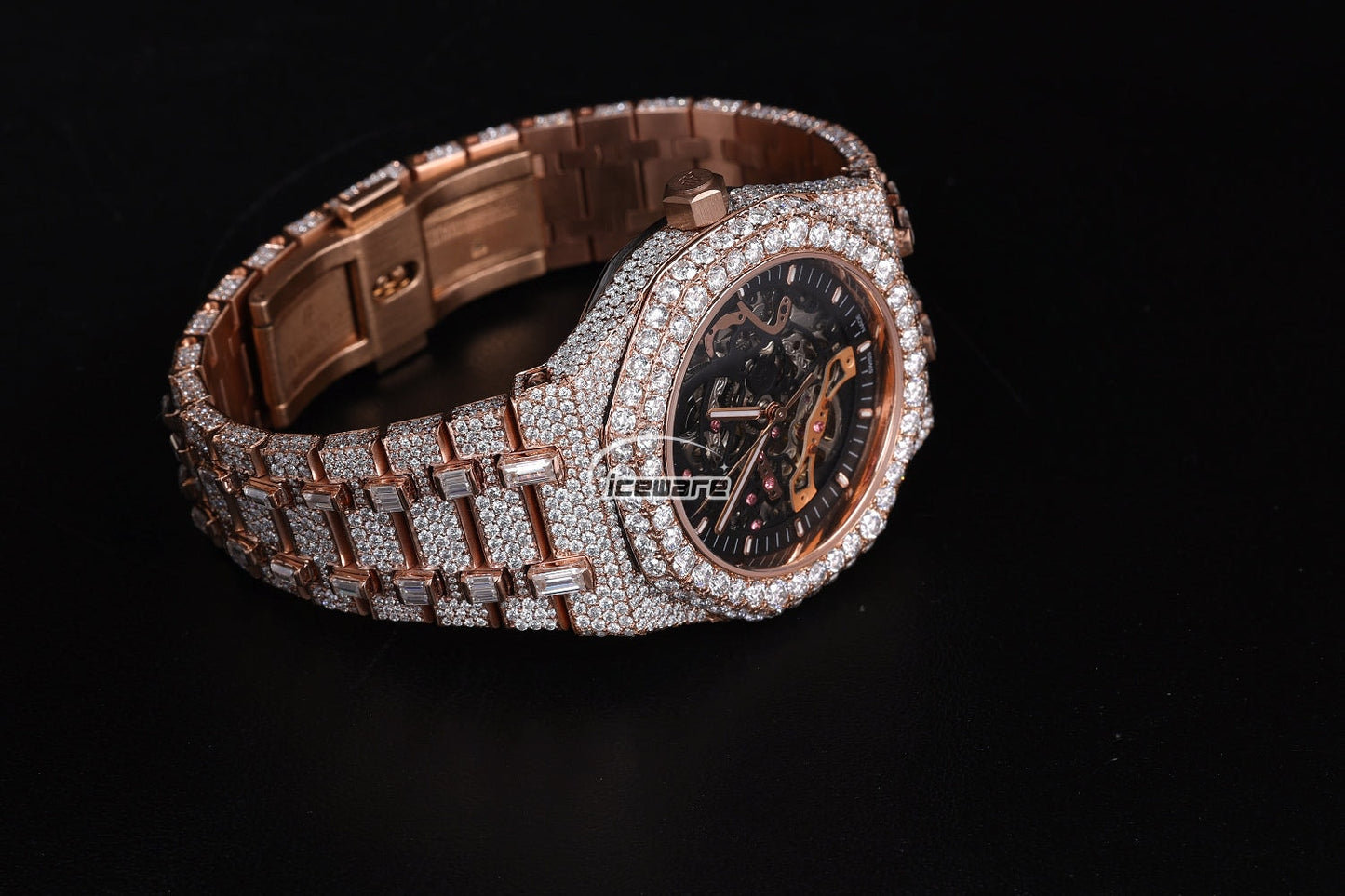 Automatic Movement Watch with Diamond Sparkle