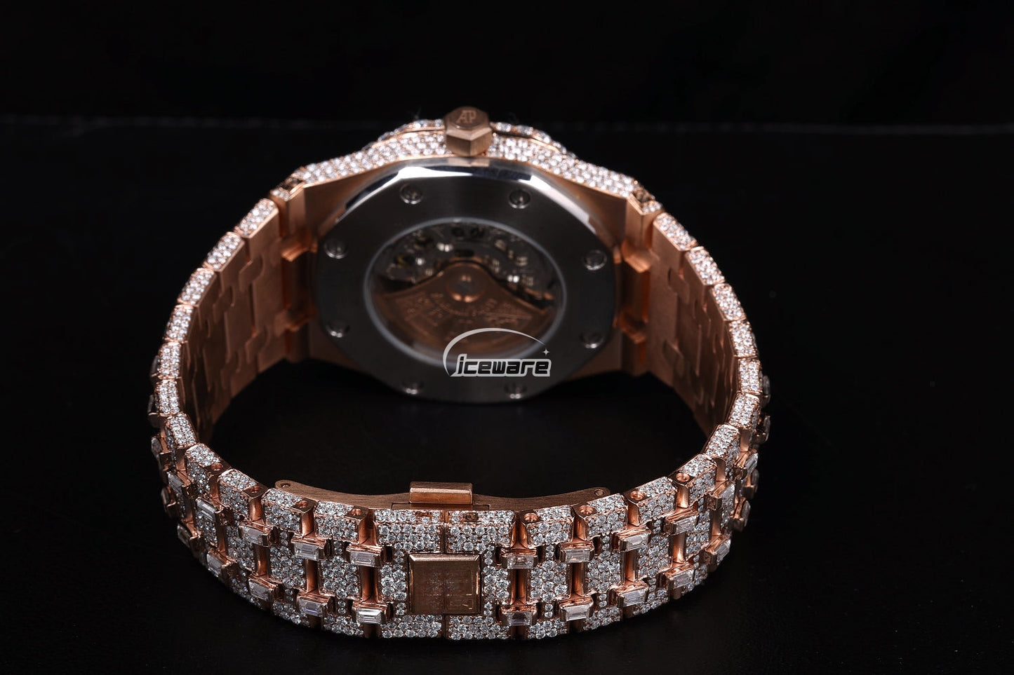 Automatic Movement Watch with Diamond Sparkle